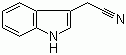 structure of CAS# 771-51-7, 3-Indoleacetonitrile