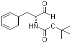 structure of CAS# 77119-85-8, N-Boc-D-phenylalaninal