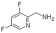 structure of CAS# 771574-56-2, 3,5-difluoro-2-Pyridinemethanamine