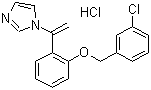Croconazole hydrochloride molecular structure (CAS 77174-66-4)