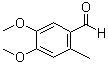 structure of CAS# 7721-62-2, 4,5-二甲氧基-2-甲基苯甲醛
