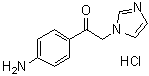 CAS # 77234-69-6, 1-(4-Aminophenyl)-2-(1H-imidazol-1-yl)ethanone monohydrochloride
