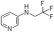 structure of CAS# 77262-40-9, N-(2,2,2-三氟乙基)吡啶-3-胺