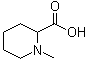 structure of CAS# 7730-87-2, 1-Methyl-2-piperidinecarboxylic acid