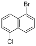 structure of CAS# 77332-65-1, 1-Bromo-5-chloronaphthalene
