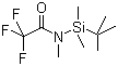 CAS # 77377-52-7, N-(tert-Butyldimethylsilyl)-N-methyl-trifluoroacetamide, N-methyl-N-(t-butyldimethylsilyl)trifluoroacetamide, MTBSTFA