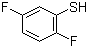 structure of CAS# 77380-28-0, 2,5-二氟苯硫酚