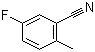 structure of CAS# 77532-79-7, 5-氟-2-甲基苯腈