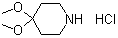 CAS # 77542-16-6, 4,4-Dimethoxypiperidine monohydrochloride, 4,4-Dimethoxypiperidine hydrochloride
