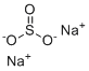 structure of CAS# 7757-83-7, Sodium sulfite