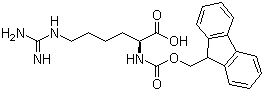 structure of CAS# 776277-76-0, 芴甲氧羰基-L-高精氨酸
