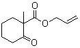CAS # 7770-41-4, Allyl 1-methyl-2-oxocyclohexanecarboxylate, NSC 407763