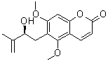 CAS # 77715-99-2, Toddanol, 6-[(2S)-2-Hydroxy-3-methyl-3-buten-1-yl]-5,7-dimethoxy-2H-1-benzopyran-2-one