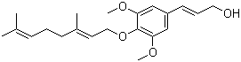 CAS # 77836-86-3, Nelumol A, (2E)-3-[4-[[(2E)-3,7-Dimethyl-2,6-octadien-1-yl]oxy]-3,5-dimethoxyphenyl]-2-propen-1-ol