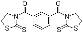 CAS # 77929-24-9, 3,3'-(1,3-Phenylenedicarbonyl)bis-2-thiazolidinethione