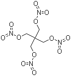 structure of CAS# 78-11-5, Pentaerythritol tetranitrate