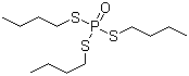 structure of CAS# 78-48-8, 1,2,4-Tributylphosphorotrithioate