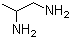 structure of CAS# 78-90-0, 1,2-Diaminopropane
