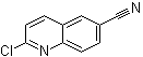 CAS # 78060-54-5, 2-Chloroquinoline-6-carbonitrile, 2-Chloro-6-quinolinecarbonitrile