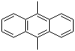 structure of CAS# 781-43-1, 9,10-二甲基蒽