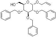 CAS 登录号：78184-40-4, 2-丙烯-1-基 2,3,4-三-O-(苯基甲基)-alpha-D-吡喃葡萄糖苷