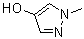 structure of CAS# 78242-20-3, 1-Methyl-4-hydroxy-1H-pyrazole