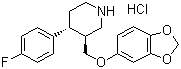 structure of CAS# 78246-49-8, Paroxetine hydrochloride