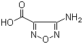 structure of CAS# 78350-50-2, 3-氨基呋咱-4-羧酸
