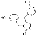 structure of CAS# 78473-71-9, Enterolactone