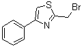 structure of CAS# 78502-79-1, 2-(溴甲基)-4-苯基噻唑