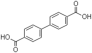 structure of CAS# 787-70-2, Biphenyl-4,4'-dicarboxylic acid