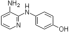 structure of CAS# 78750-68-2, 4-[(3-氨基-2-吡啶基)氨基]苯酚