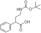CAS # 790227-48-4, 4-[(tert-Butoxycarbonyl)amino]-2-phenylbutanoic acid, 4-[[[(1,1-Dimethylethyl)oxy]carbonyl]amino]-2-phenylbutanoic acid