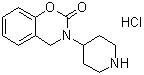 CAS # 79098-79-6, 3,4-Dihydro-3-(4-piperidinyl)-2H-1,3-benzoxazin-2-one monohydrochloride