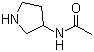 structure of CAS# 79286-74-1, 3-乙酰胺基吡咯烷