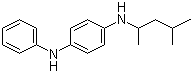 N-(1,3-Dimethylbutyl)-N'-phenyl-p-phenylenediamine molecular structure (CAS 793-24-8)