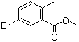 structure of CAS# 79669-50-4, Methyl 5-bromo-2-methylbenzoate