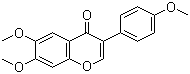 structure of CAS# 798-61-8, 4',6,7-三甲氧基异黄酮