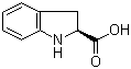 structure of CAS# 79815-20-6, (S)-(-)-Indoline-2-carboxylic acid
