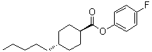CAS 登录号：79912-83-7, 反式-4-戊基环己烷羧酸 4-氟苯基酯
