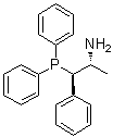 (alphaR,betaR)-beta-(Diphenylphosphino)-alpha-methylbenzeneethanamine molecular structure (CAS 799297-44-2)