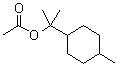 CAS # 80-25-1, p-Menthan-8-ol acetate, alpha,alpha,4-Trimethylcyclohexanemethanol acetate