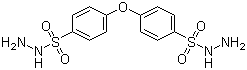 structure of CAS# 80-51-3, 4,4'-Oxybis(benzenesulfonyl hydrazide)