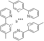 structure of CAS# 800394-58-5, 三[2-(对甲苯基)吡啶]合铱(III)