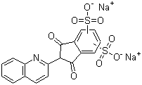 structure of CAS# 8004-92-0, 喹啉黄