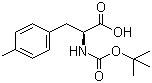 structure of CAS# 80102-26-7, Boc-4-methyl-L-phenylalanine