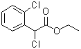 structure of CAS# 80173-43-9, alpha,2-二氯苯乙酸乙酯