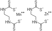 structure of CAS# 8018-01-7, 代森锰锌