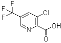 structure of CAS# 80194-68-9, 3-氯-5-(三氟甲基)-2-吡啶羧酸