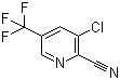 structure of CAS# 80194-70-3, 3-氯-5-三氟甲基-2-氰基吡啶